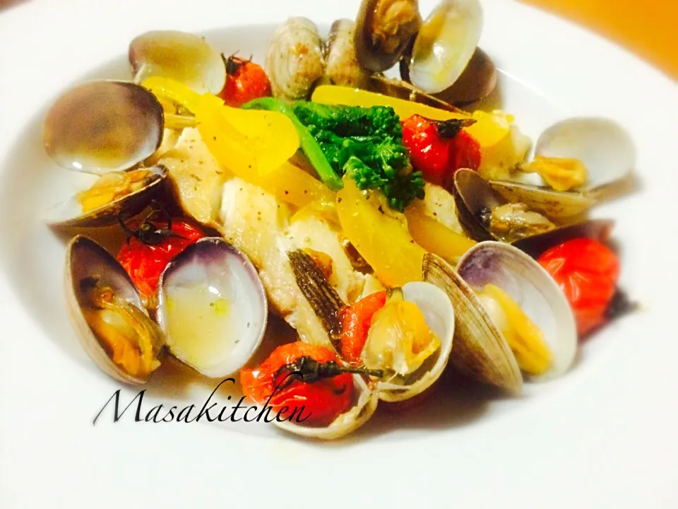 pesce all'acqua pazza|Masakiさん