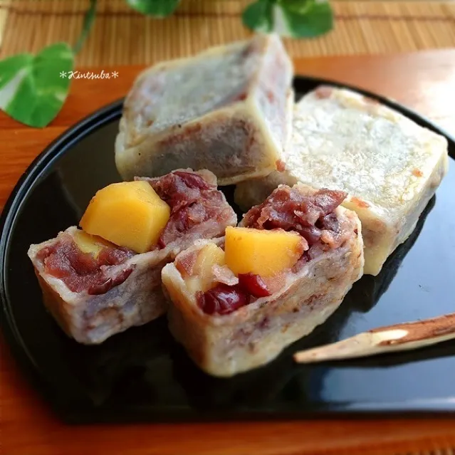 栗入りきんつば作りました|さやかさん