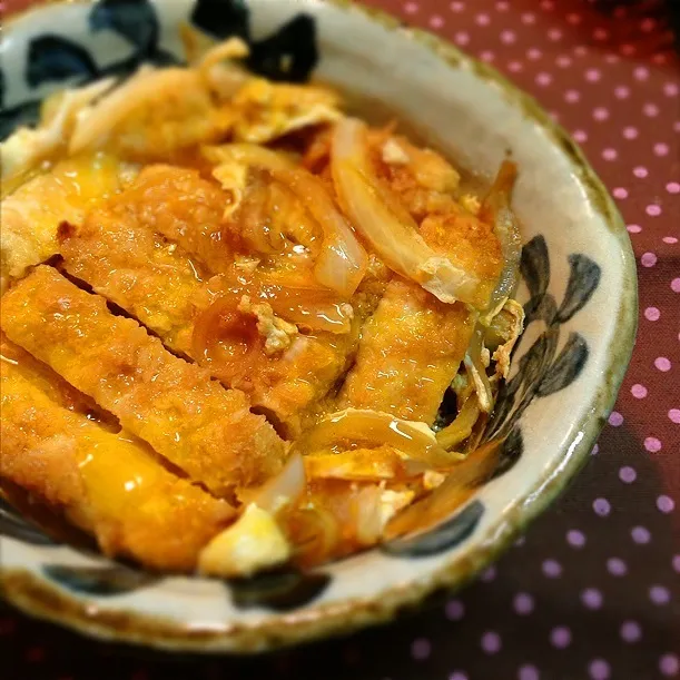 高野豆腐でカツ丼♡カツも揚げずにトースターで|さやかさん