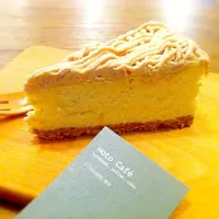 Snapdishの料理写真:Handmade chestnut cheese cake|Laetitia Kuoさん