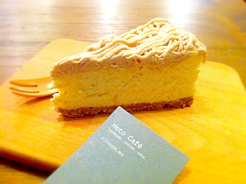 Handmade chestnut cheese cake|Laetitia Kuoさん