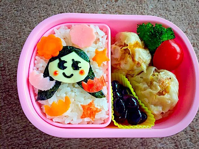 Snapdishの料理写真:4月21日ちび弁当🎶|みきさん