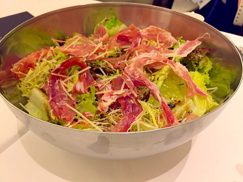 Iberico ham (24 months) salad|Sky Blueさん