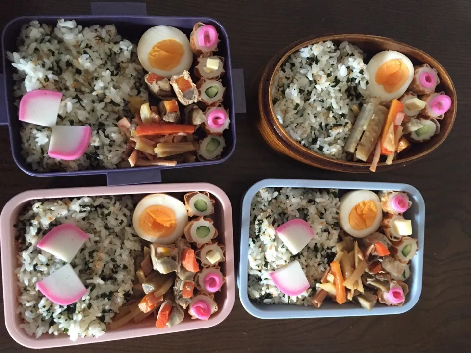 2015.4.22 四人お弁当(^-^)|Rachi Hirokoさん