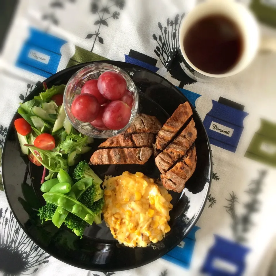 今日の朝ごはん|ぺんぎんさん