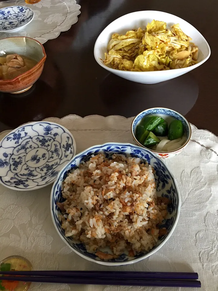 サンマの蒲焼まぜごはん|H.Kさん