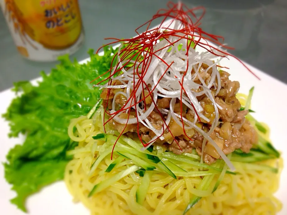 お家の味噌で簡単ジャージャー麺|ふぅちゃんさん