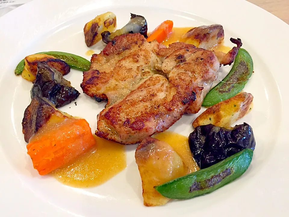 grilled chicken and veges|ailinwatanabe@ezweb.ne.jpさん