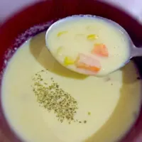 Corn cream soup|laksmi nurul ismiraさん