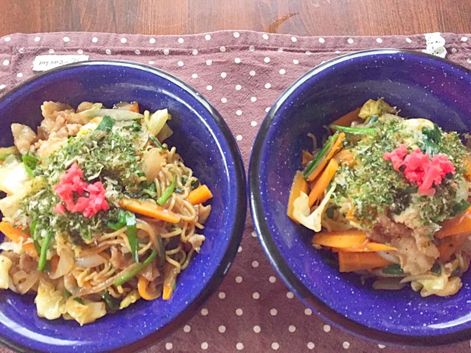 どっちの料理ショー     焼きシラタキと焼きソバ|mari miyabeさん