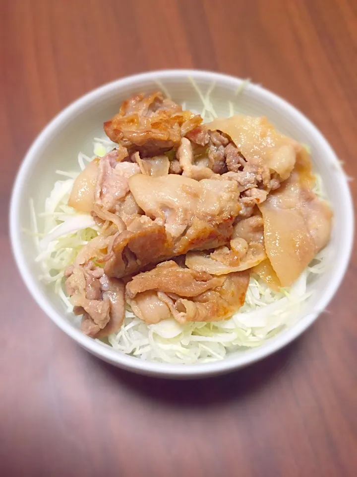 生姜焼き丼|AYAMAMさん