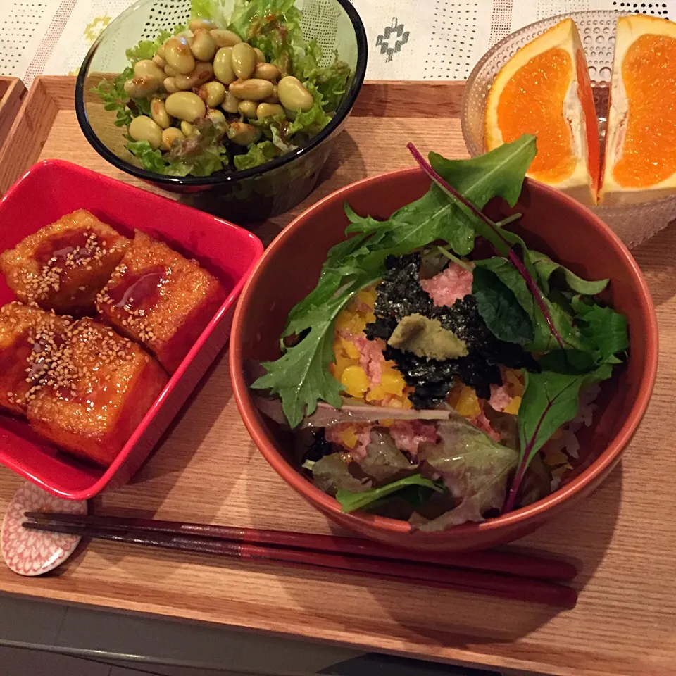 ネギトロ丼|おーさわさん