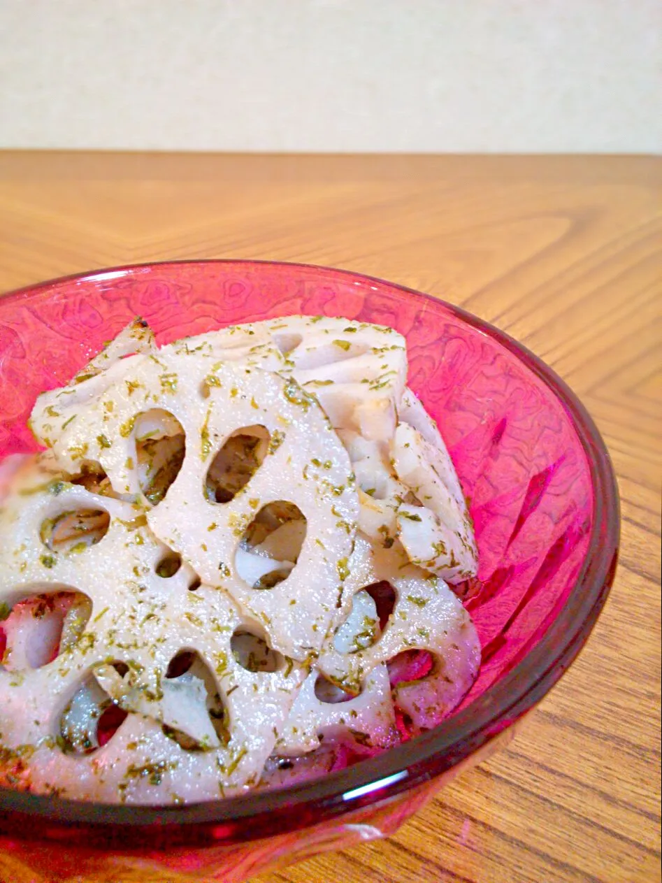 lotus roots fried in sea weed!!|和田 匠生さん