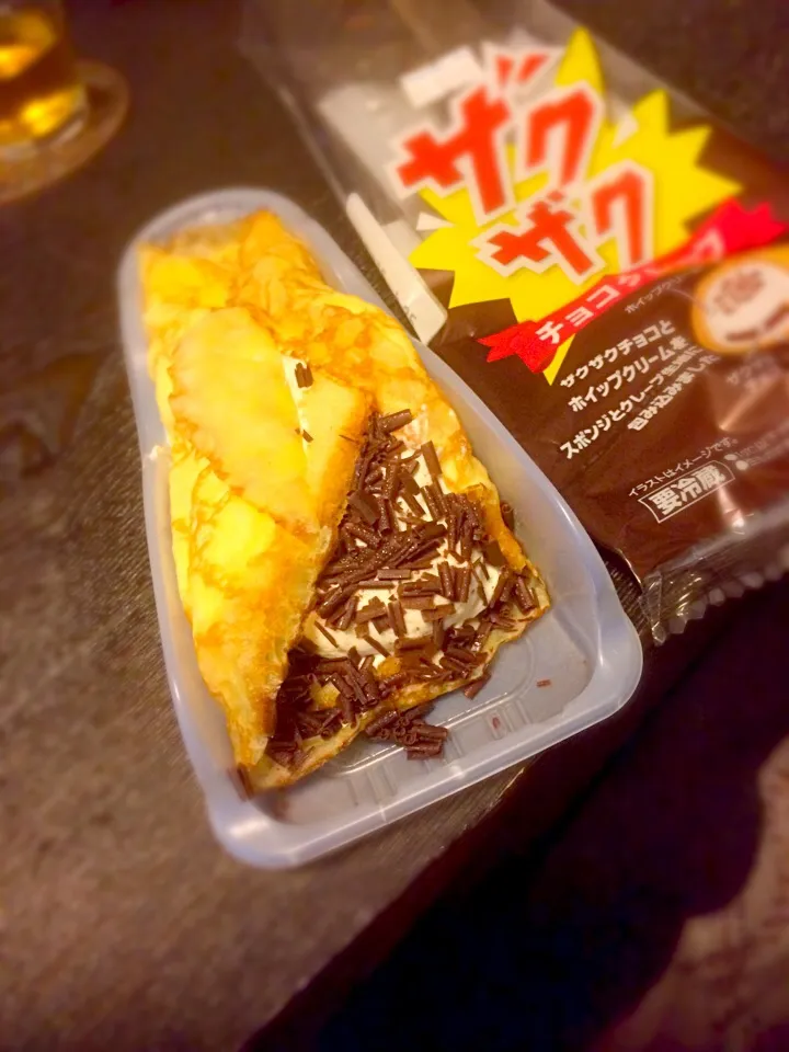 Snapdishの料理写真:チョコクレープ|itouさん