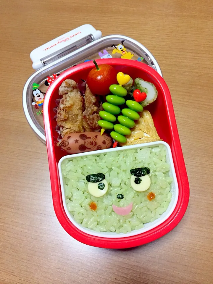 ドアップw サボさんお弁当！|そらおママさん