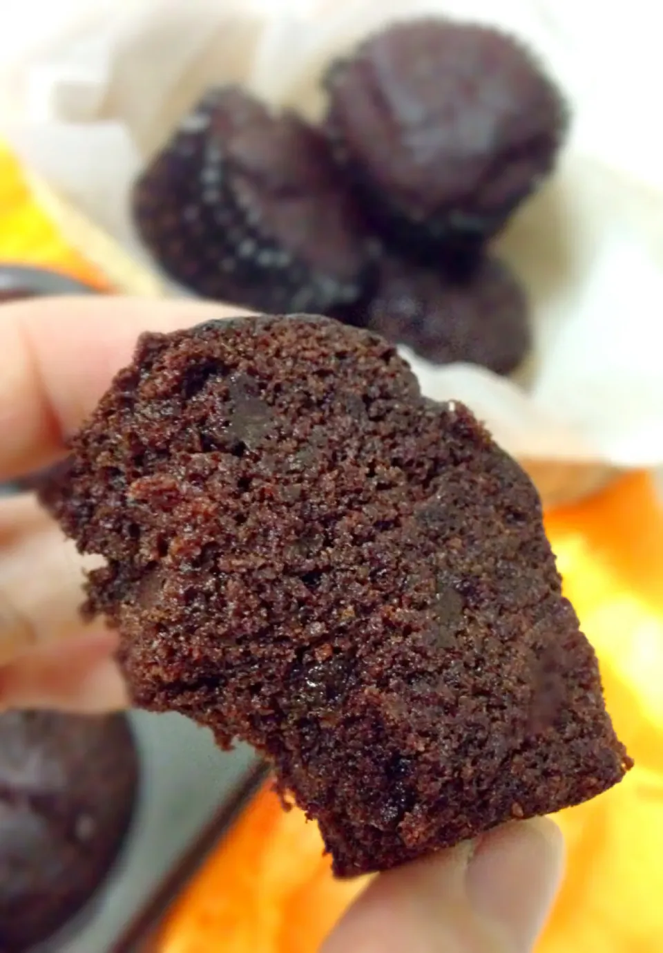 Double chocolate banana muffin - moist and tender|coxiella24さん