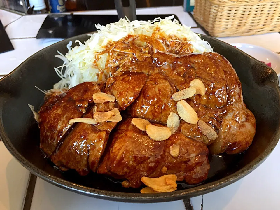 大トンテキ定食|マハロ菊池さん