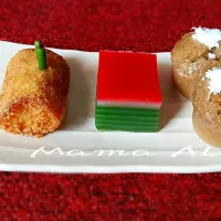 Jajanan Pasar : Risoles, Kue Lapis Sagu, Apem Gula Merah|Ecy Ma Alifさん