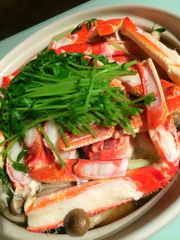 Last nabe!! Crab hotpot|Nigelさん