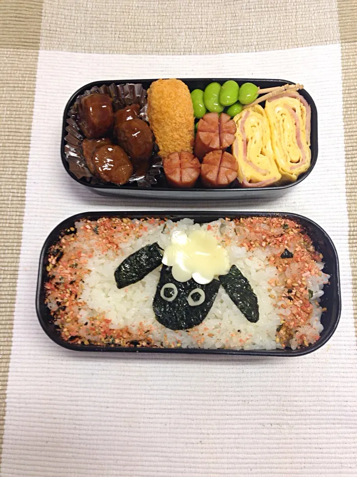 旦那さん弁当‼︎ ひつじのショーン|はっちさん