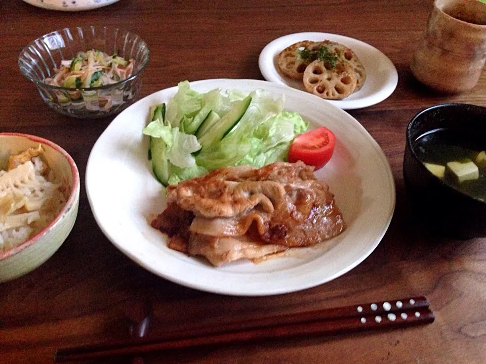 Snapdishの料理写真:今日の夕ご飯|河野真希さん