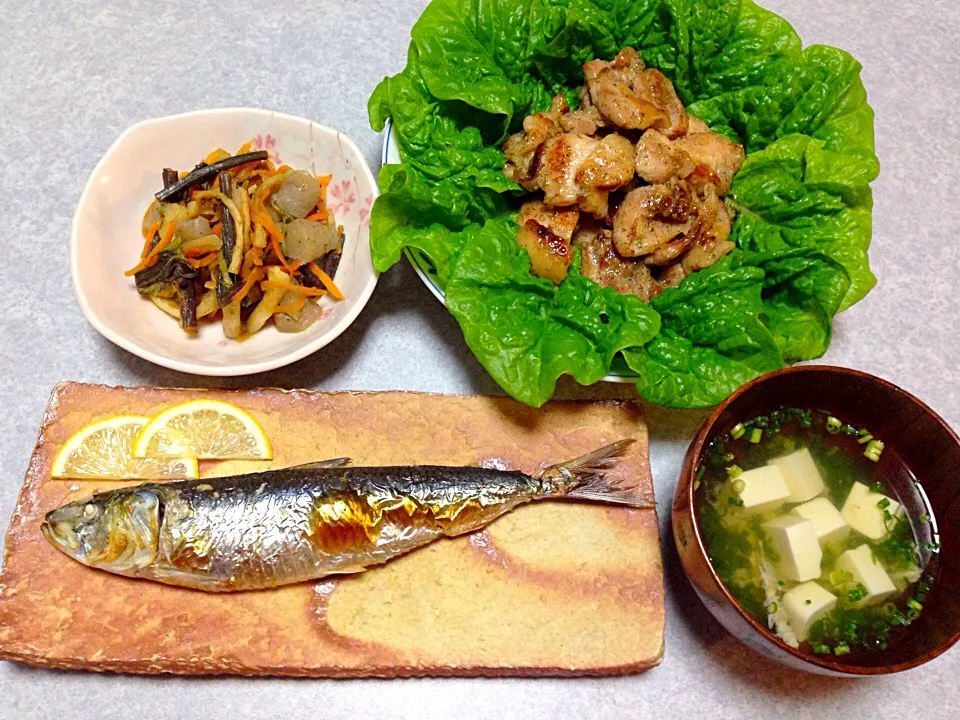 バジル塩糀で下味付けた鶏肉のソテー 他|Orie Uekiさん