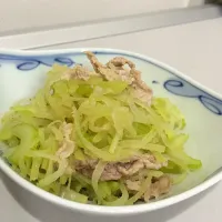 青パパイヤの豚肉炒め|Erika Shirouzuさん