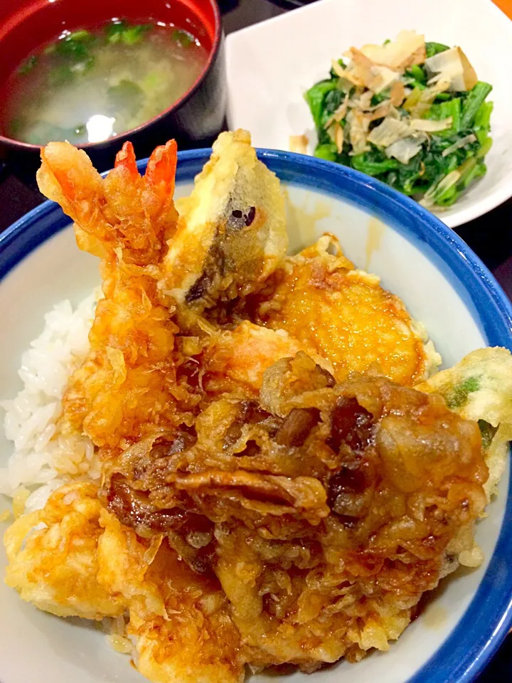 Snapdishの料理写真:野菜天丼＋海老|ちな姉＠水ノ智南英さん