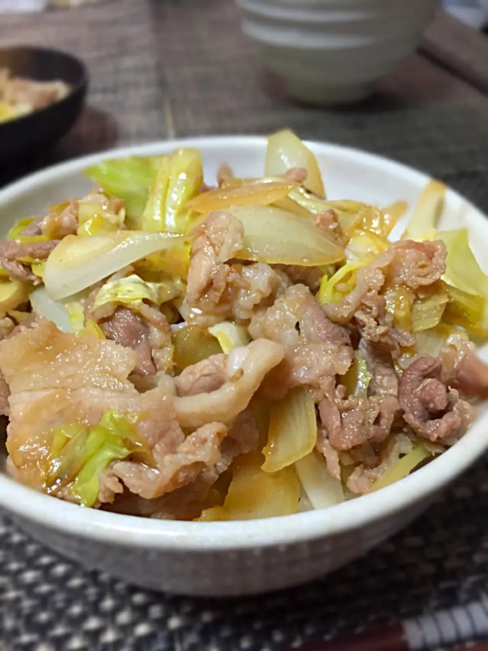 焼肉丼。|あーいー🍚さん