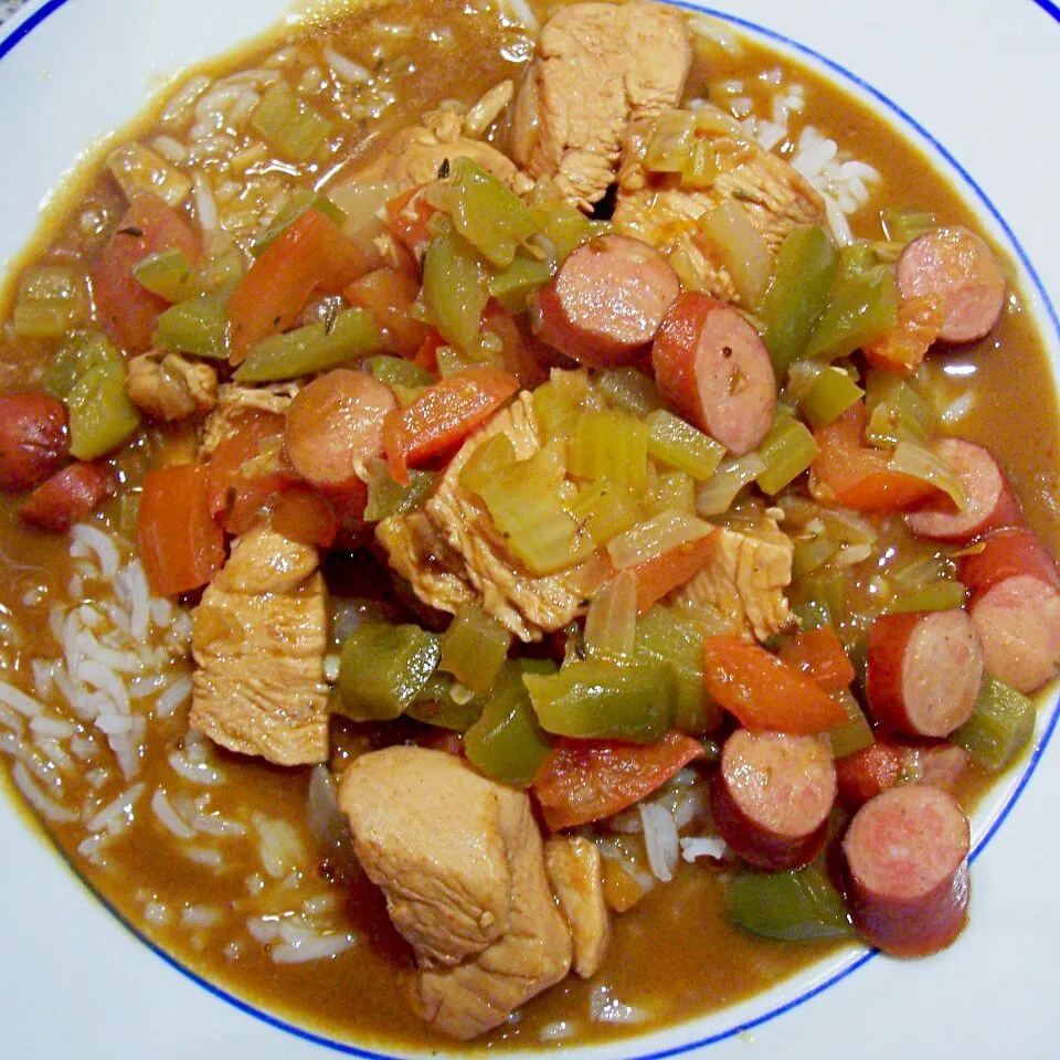 Sausage and chicken gumbo|Atira Turner Rileyさん