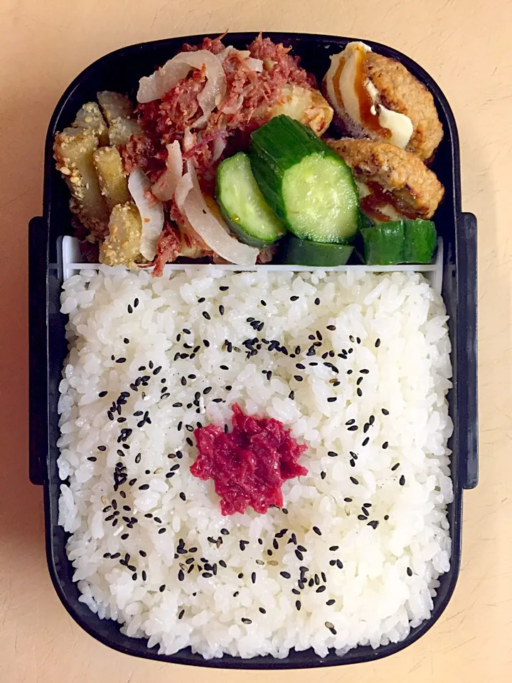 Snapdishの料理写真:お弁当／男子高校生|nayutaさん