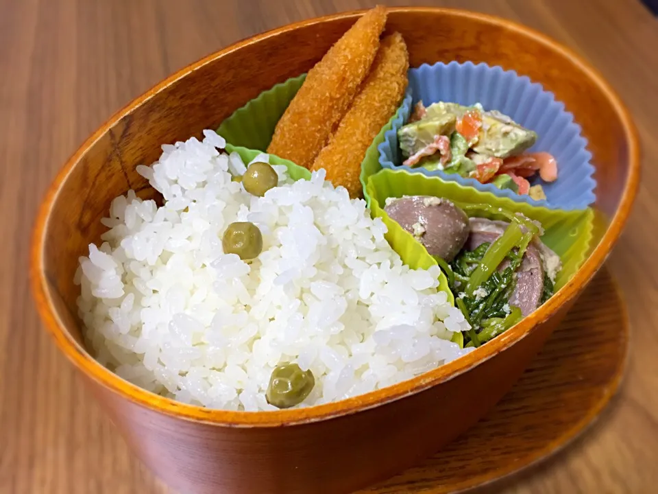 豆ごはん弁当|はなおさん