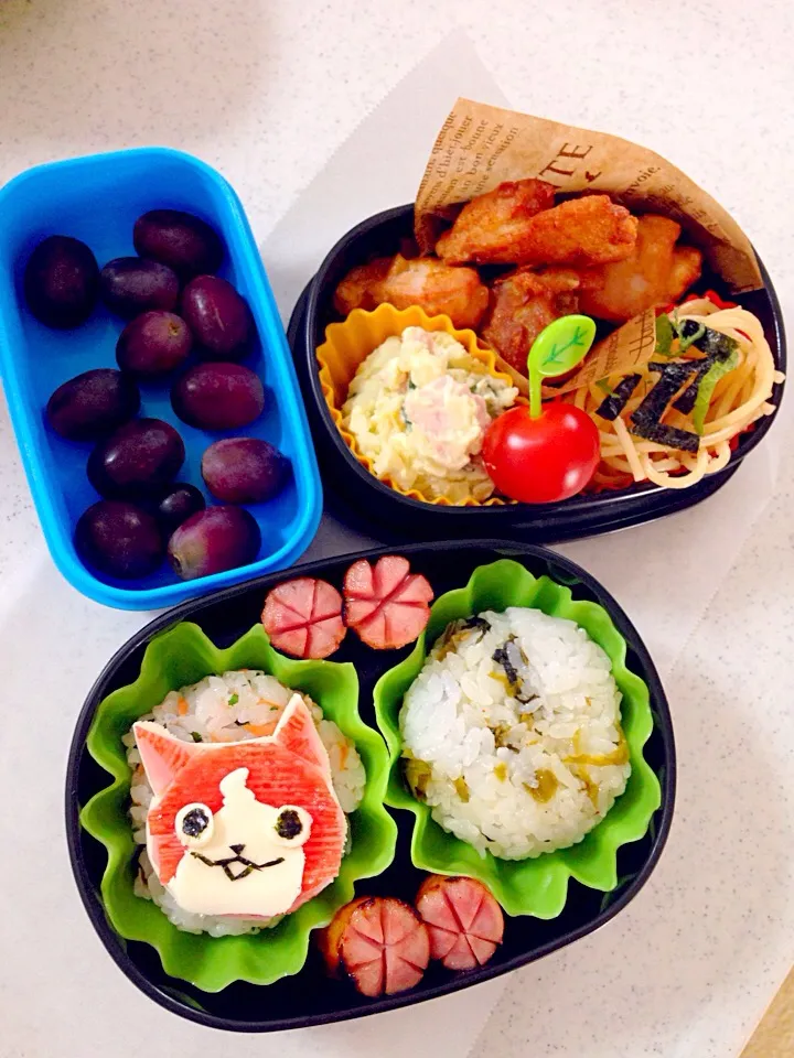 Snapdishの料理写真:小学生の遠足のお弁当。|マイさん