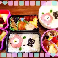 Snapdishの料理写真:遠足弁当((ヽ(๑╹◡╹๑)ノ))♬|♡̷ஐゆかちんஐ♡̷さん