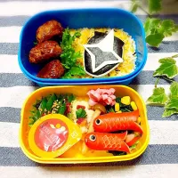 アオニンジャー⭐️こどもの日弁当|あこさん