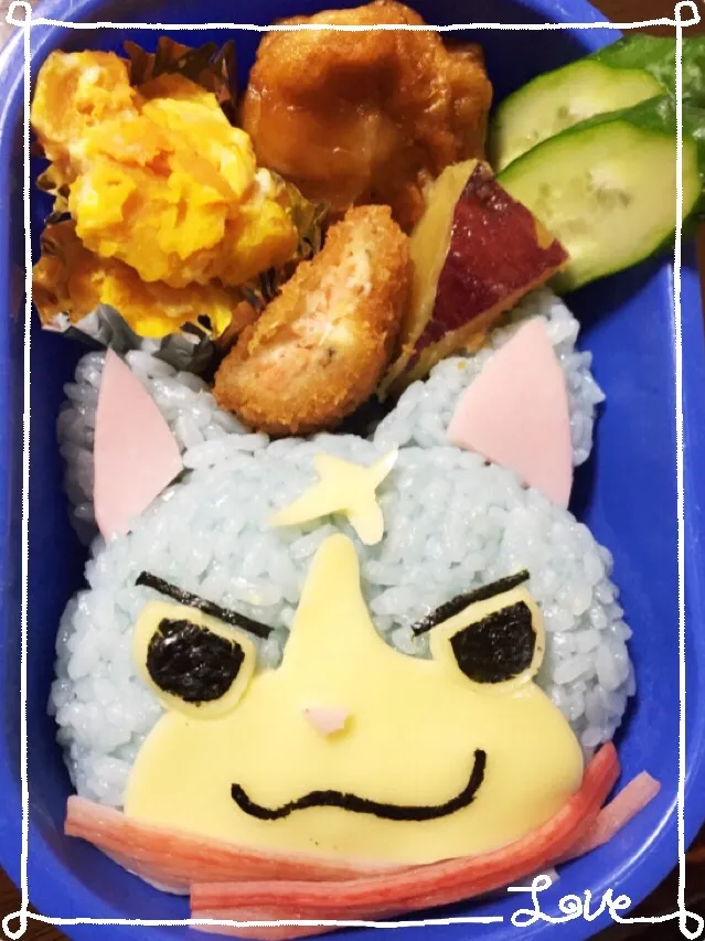 Snapdishの料理写真:妖怪ウォッチ弁当２|かすポンさん