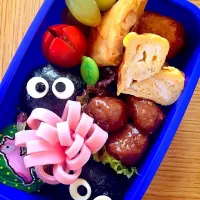 息子のお弁当|いでちんさん