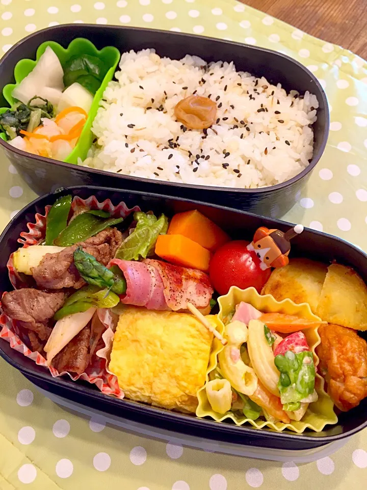 間違えて作っちゃった旦那弁当😅🍱|まみりんごさん