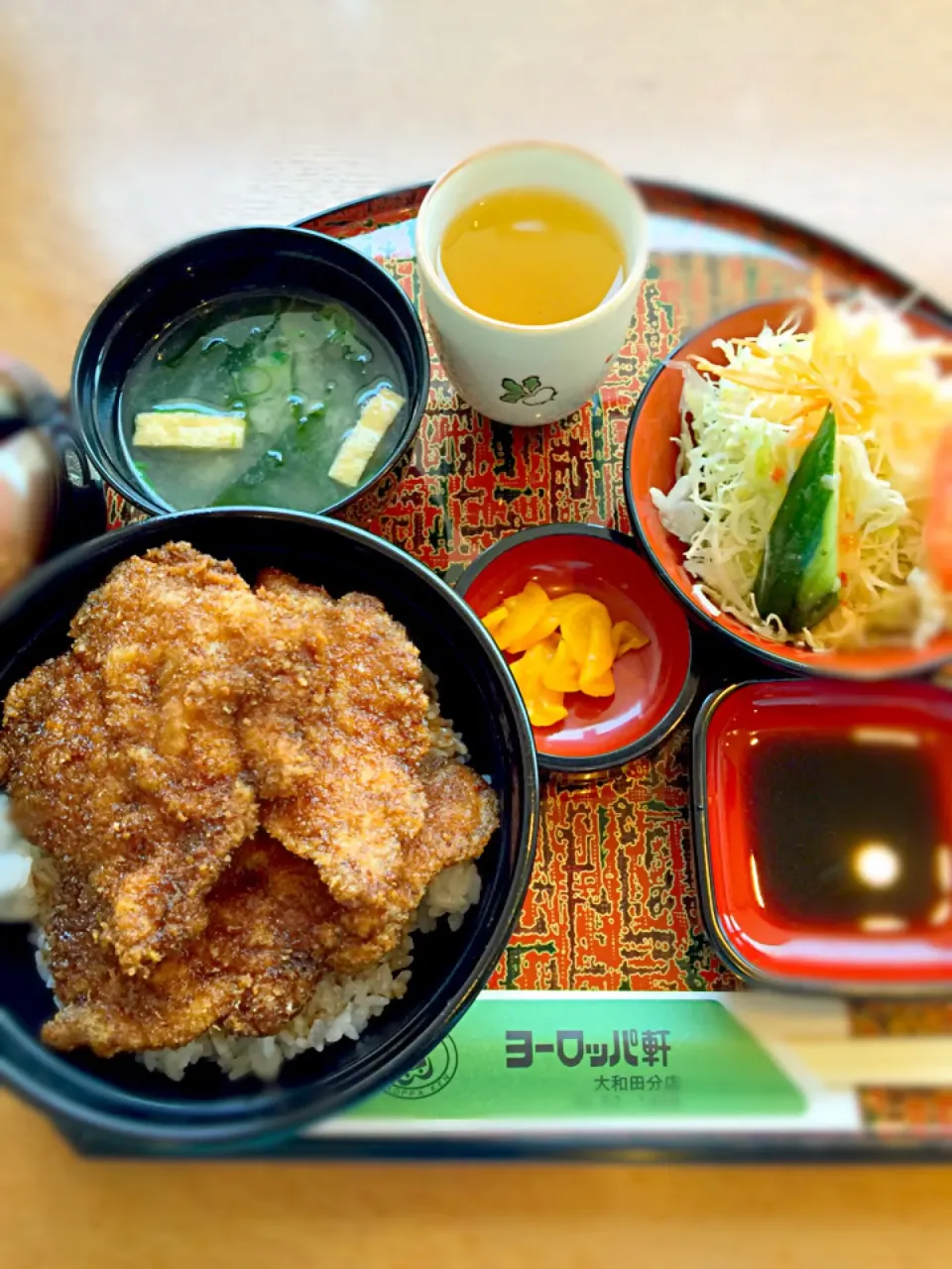 ソースカツ丼セット|るるさん