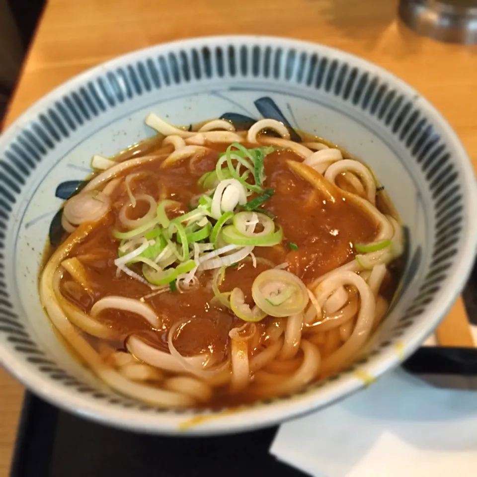 Snapdishの料理写真:カレーうどん@しぶそば（C@Cとのコラボ）|純さん