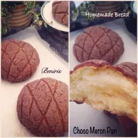 Snapdishの料理写真:Choco Meron Pan|bmiris09さん