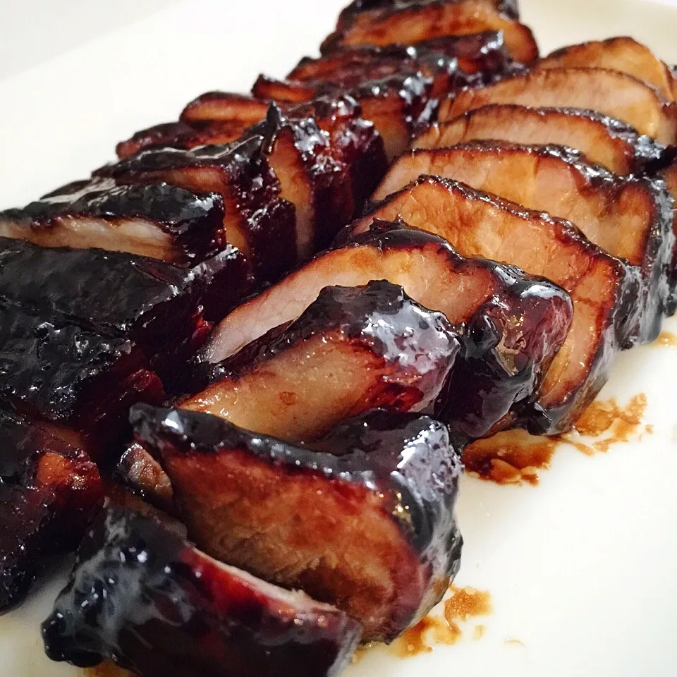 Snapdishの料理写真:Honey glazed char siew - BBQ pork|12Dragonさん