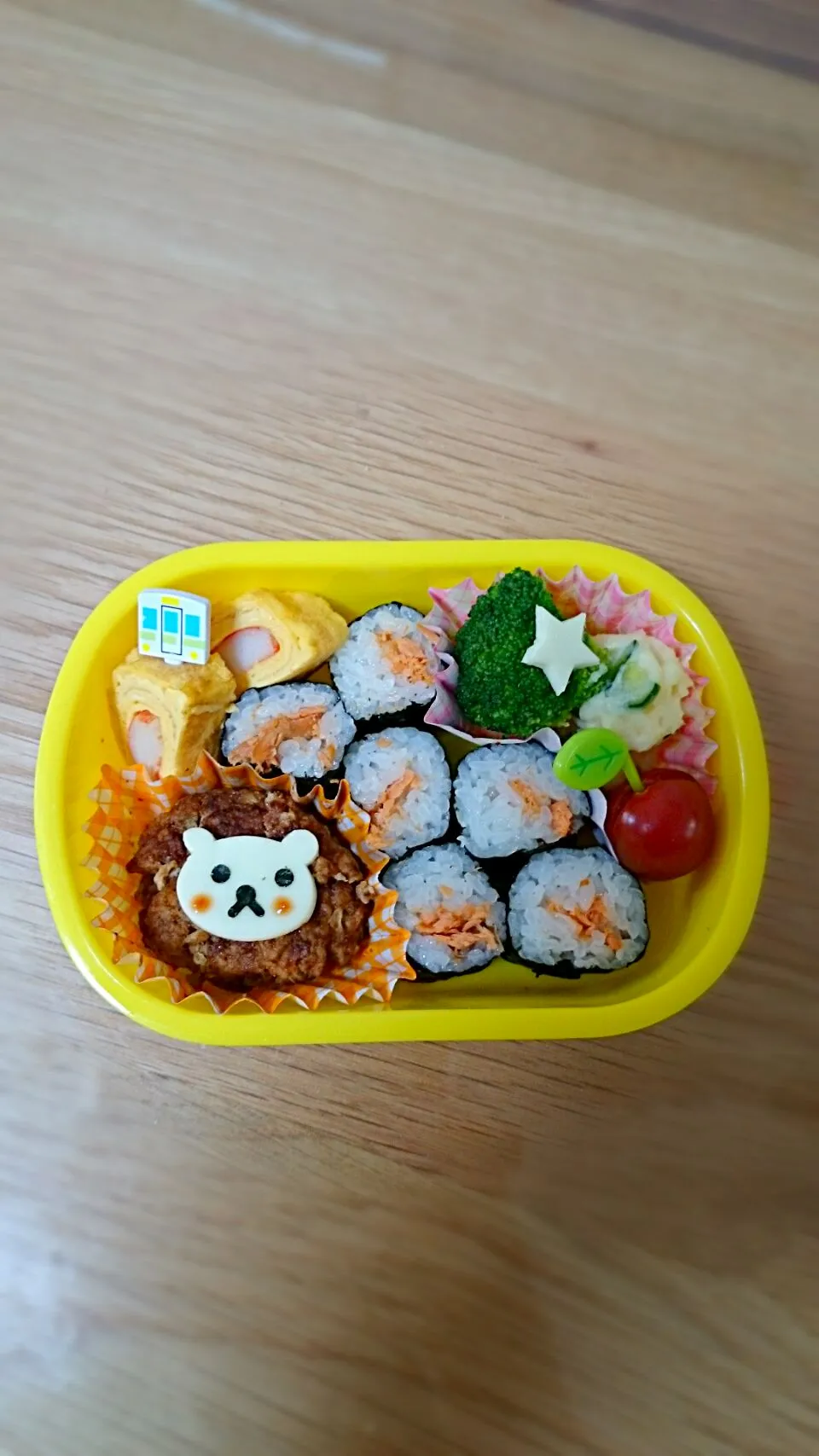 Snapdishの料理写真:幼稚園のお弁当 4.24|こうちゃんmamaさん