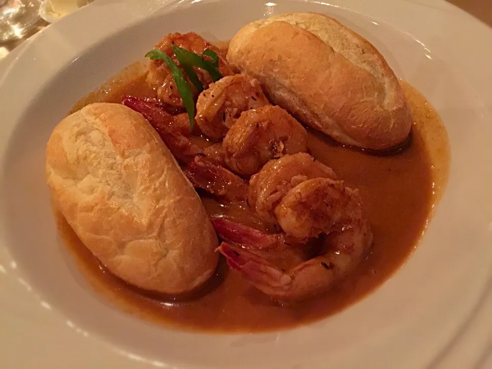 New Orleans style BBQ shrimp from Le Creole|Elise Templetさん