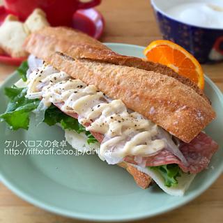 サラミサンドイッチのレシピと料理アイディア55件 Snapdish スナップディッシュ