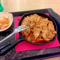 Snapdishの料理写真:toppoki chicken katsu indonesia
mujigae 
#Food stand/Truck #Chicken #Korean cuisine #Masakan Korea #toppoki #Masakan Indonesia|desiさん