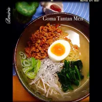 Snapdishの料理写真:Goma tantan men|bmiris09さん