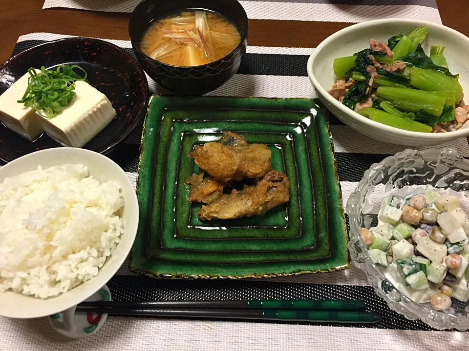 鯵の南蛮漬け 高菜と豚の炒め物|愛ペガさん