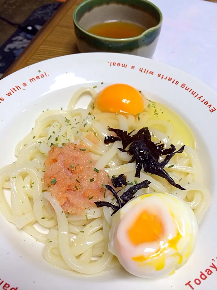 釜玉うどん|にょきさん