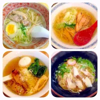 Snapdishの料理写真:色んなラーメン屋さんのラーメン|フジさん